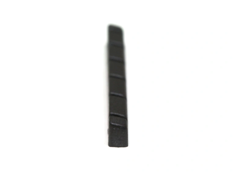Graph Tech PT-5042-00 Black TUSQ XL Slotted Guitar Nut (42 mm) Flat 