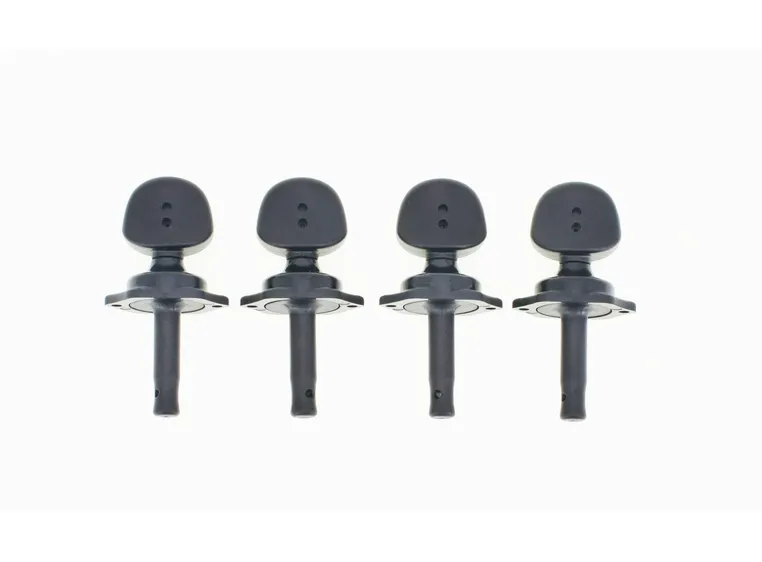Graph Tech Ratio Ukulele Machine Heads Tune-A-Lele, 4 pcs, PRU-5004-BK 