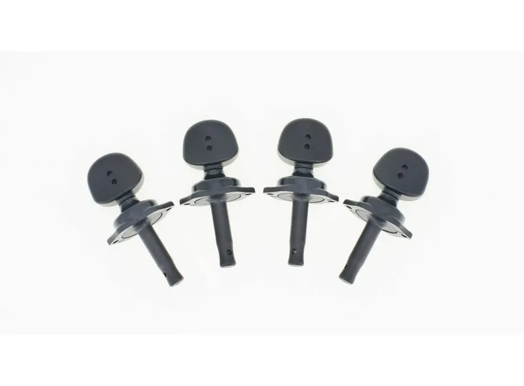 Graph Tech Ratio Ukulele Machine Heads Tune-A-Lele, 4 pcs, PRU-5004-BK 