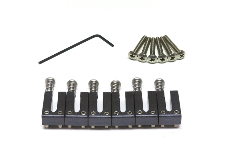 Graph Tech String Saver PS-8002-R0 Original ST Elite Saddles, 3+3, offset 