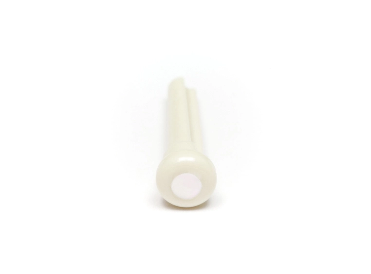 Graph Tech TUSQ LP-1044-60 - Bridge Pins White, Mother Of Pearl Inlay 60pk 