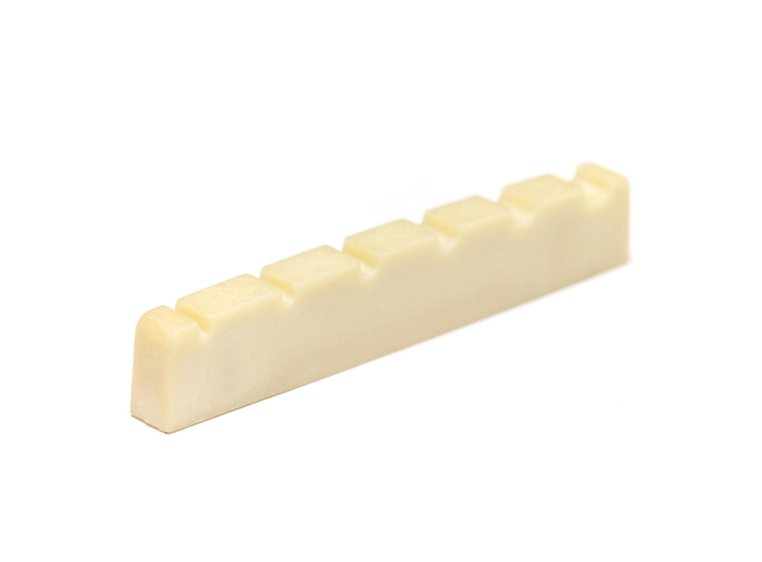 Graph Tech TUSQ PQ-1600-00 - Bass Nut Flat, Slotted, 6-String 
