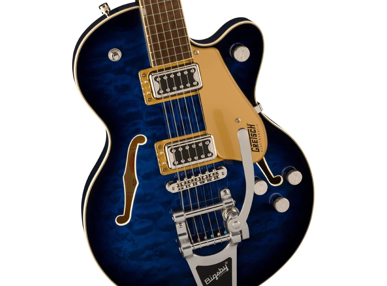 Gretsch G5655T-QM Electromatic Quilted Maple with Bigsby, Hudson Sky 