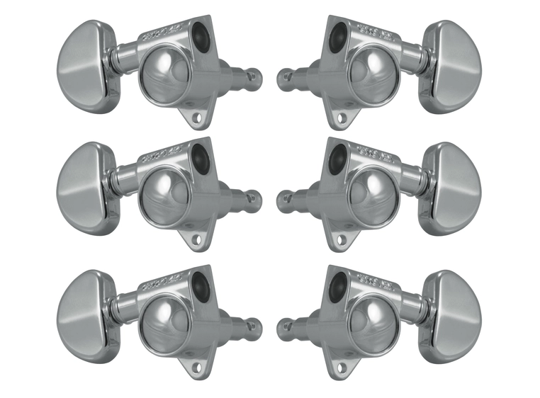 Grover 102-18C Original Rotomatics Guitar Machine Heads, 3+3 - Chrome 