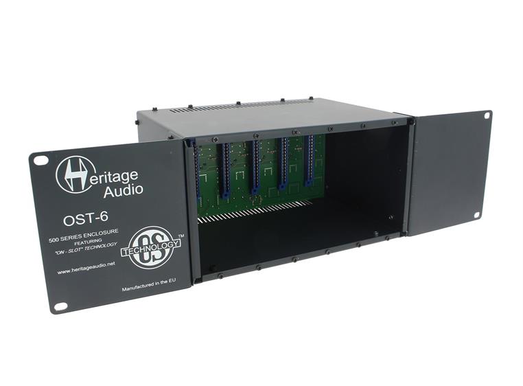 Heritage Audio OST6 500-Rack 6-slot 500 Serien rack, 6 slot, OST