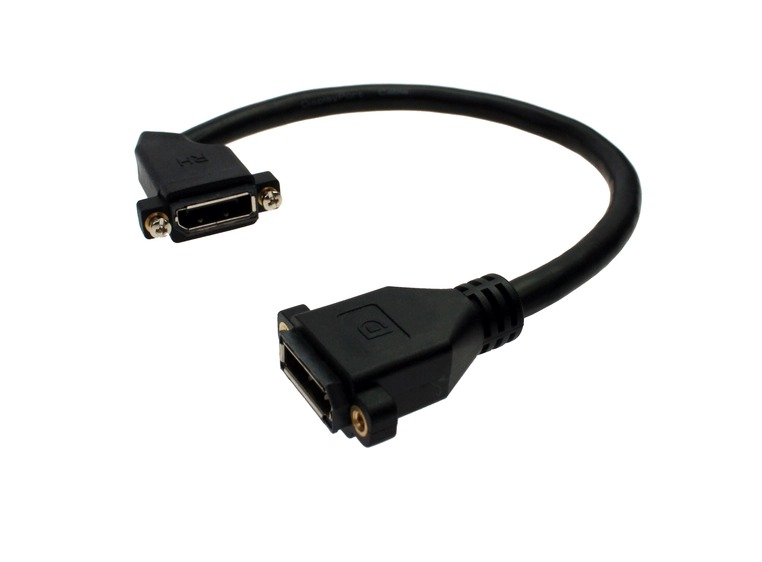 Hicon HI-DPFFW-0020-SW DisplayPort adap. 20cm. DisplayPort Hun/Hun 