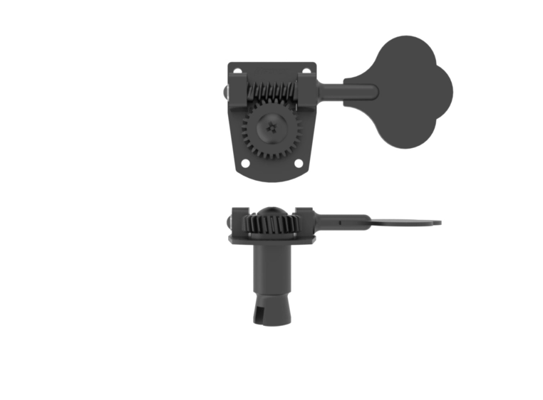 Hipshot HB7 - BassTuning Machine for F- Style Made in Mexico - Black 