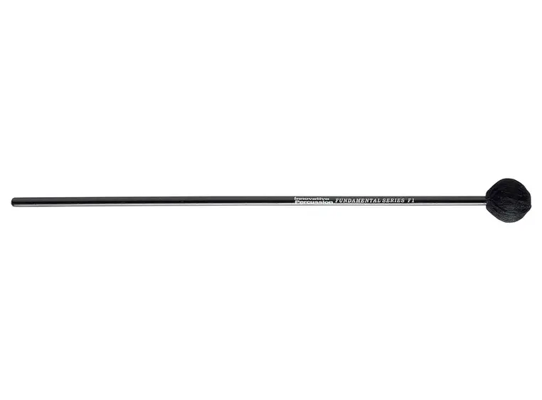 Innovative Percussion F1 Soft Marimba Mallets - Black Yarn. Birch 
