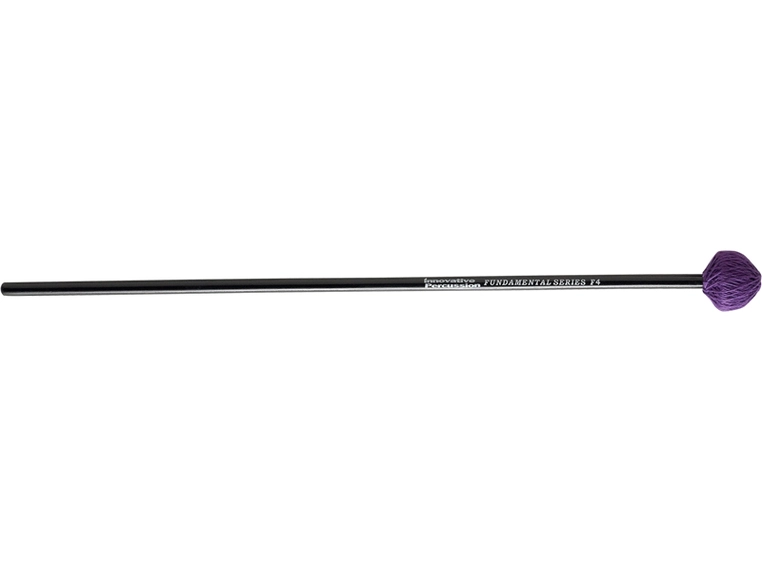 Innovative Percussion F4 Birch Hard Vibraphone Mallets - Purple Cord 
