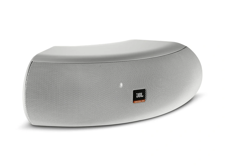 JBL høyttaler 2x4" 70v/100v og 4ohm med brakett hvit 