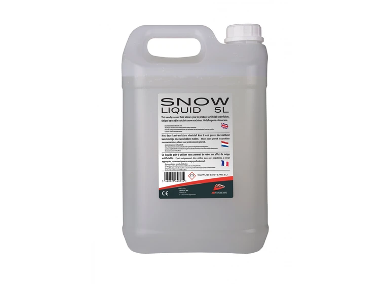 JB Systems Snøvæske, 5 liter Passer JB Systems maskiner m.fl. 