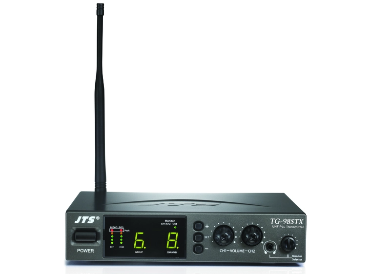 JTS TG-98STX trådløs tourguide sender Stasjonær 637-678MHz 