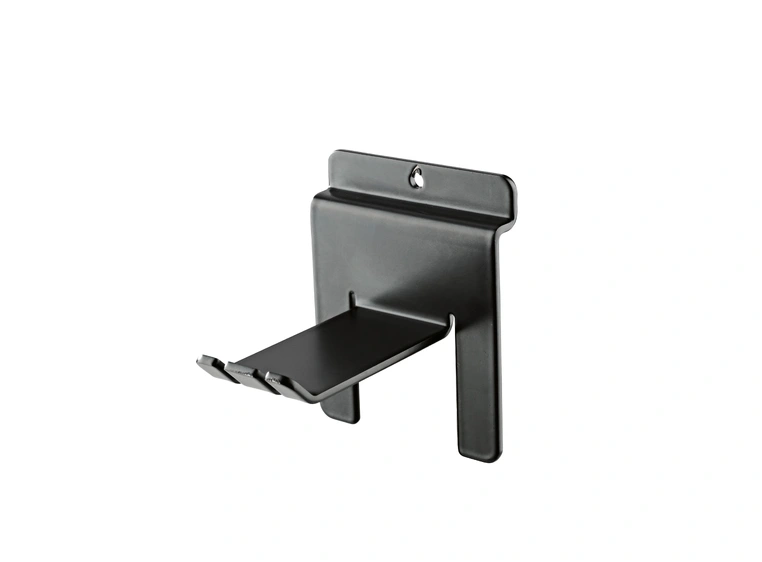 K&M 44198 Product holder for headphones for slatwall 