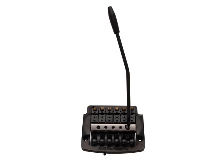 Kahler 2310 - Flat Mount Guitar Tremolo (Aluminum Cam / Brass Saddles) - Black 