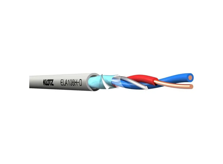 Klotz 100V Line-PA Speaker Cable 1-pair FRNC Dca grey 300m 