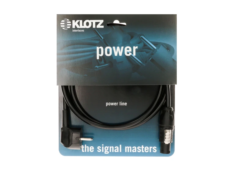 Klotz 3G 1.5 mm2 Schuko Vinkel - powerCON TRUE1 1,5m 