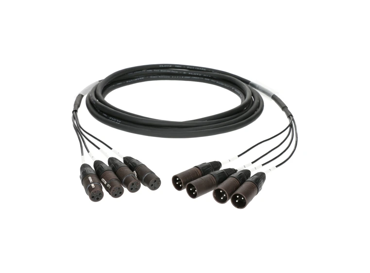 Klotz 4 ch analog Multilink 4xXLRF/4xXLRM 5m 