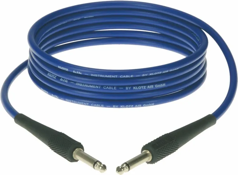 Klotz KIK Instr.Cable Jack 2p - Jack 2p blue 2m 
