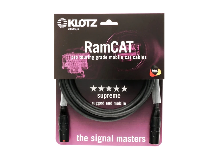 Klotz RAMCAT5 etherCON NE8MC/NE8MC S/UTP bl 1,5m 