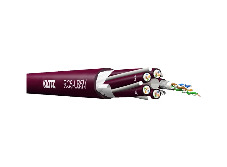 Klotz RAMCAT 5 PUR Flex Multicore AWG 26/19 30m 