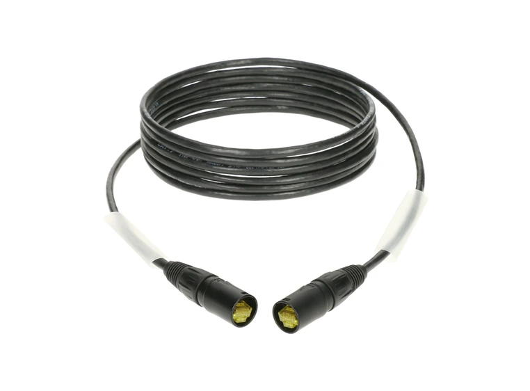 Klotz RAMCAT CAT6a  S/FTP EtherCON Patch PUR bl 5 m 