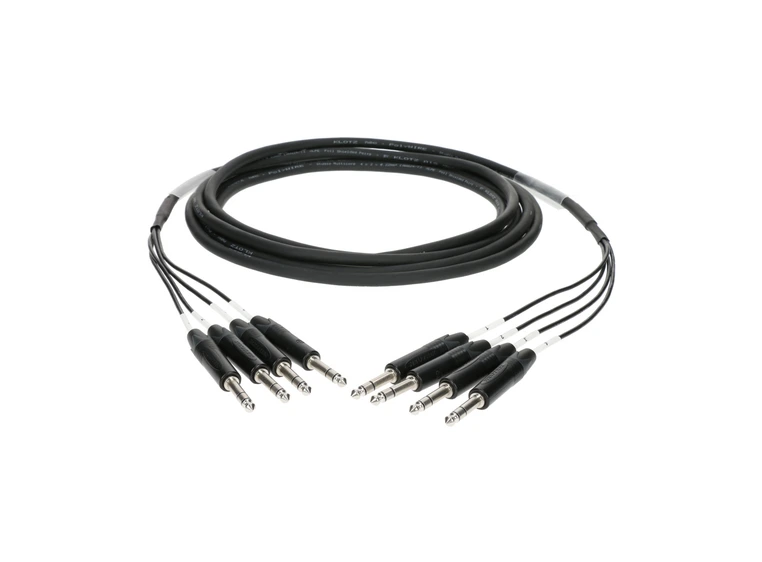 Klotz S04PP 4 channel loom 4x jack - 4x jack Neutrik 10m 