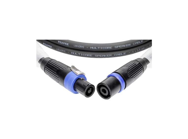 Klotz SC3 SpeakON 4p F/M - metall 4 X 2.5mm2 PVC metal 20 m 