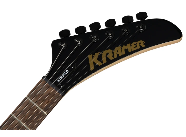 Kramer Striker Figured HSS Stoptail Transparent Black 