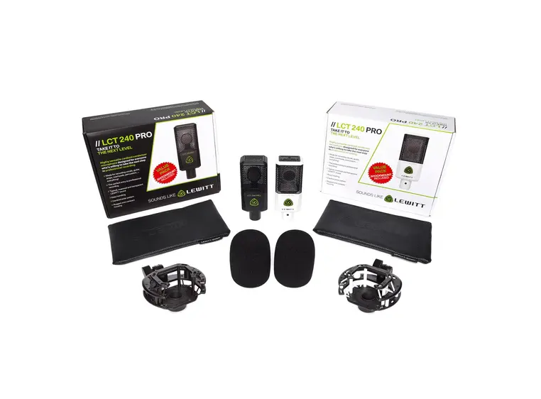 Lewitt LCT 240 PRO BK ValuePack Kardioide 