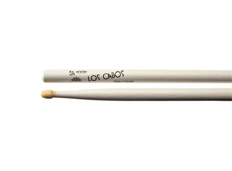 Los Cabos 5A White Dip Hickory Wood Tip LCD5AWH