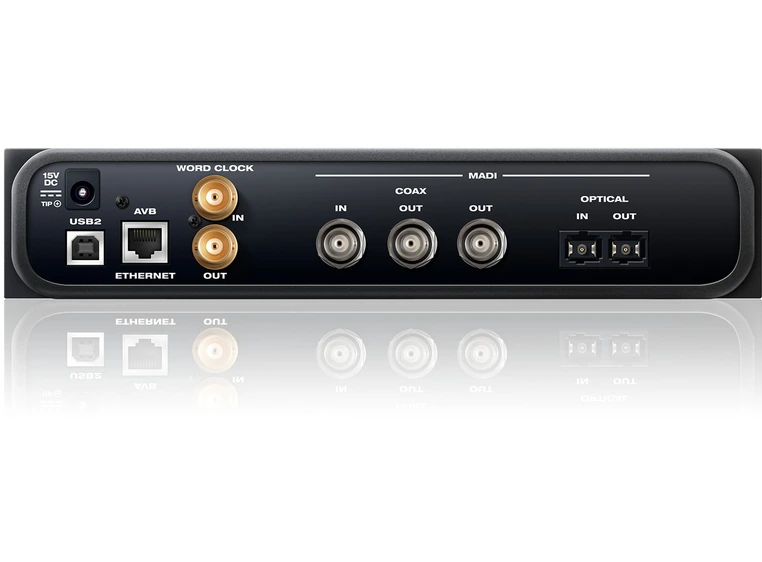 MOTU M64 USB2 Audio interface MADI AVB Ethernet, USB2, MADI optisk og Coax 