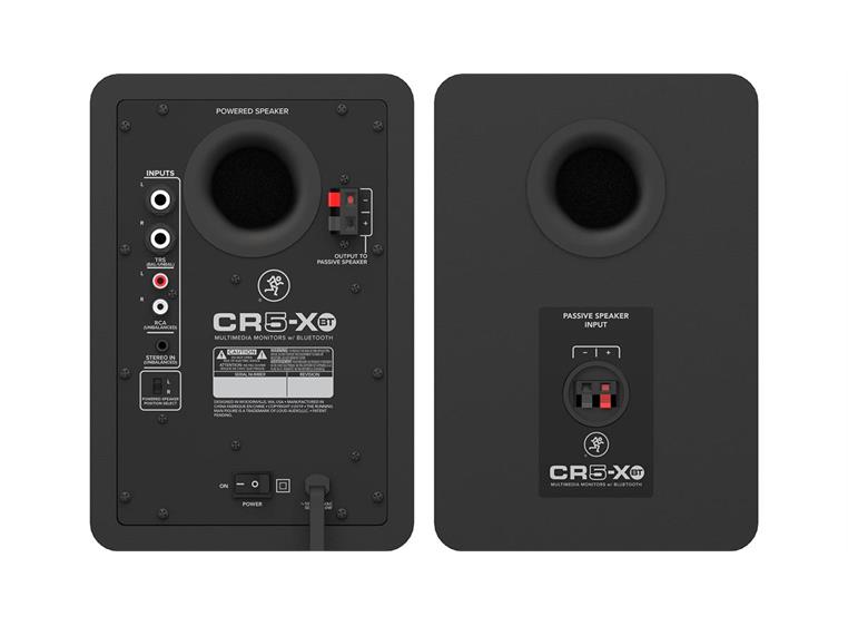 Mackie CR5-XBT 5" Multimedia Monitors med Bluetooth