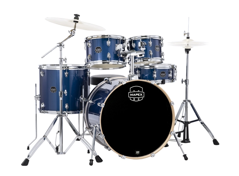 Mapex Venus VE5294FTVI -Blue Sky Sparkle 5pc shellpack ink. hardware og stol 