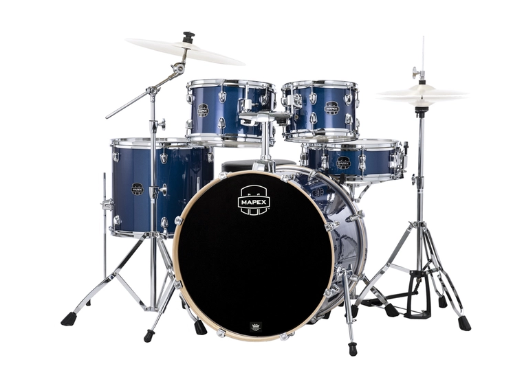Mapex Venus VE5294FTVI -Blue Sky Sparkle 5pc shellpack ink. hardware og stol 