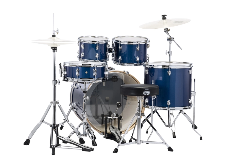 Mapex Venus VE5294FTVI -Blue Sky Sparkle 5pc shellpack ink. hardware og stol 