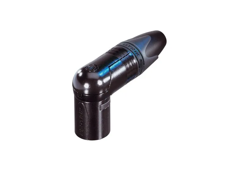 Neutrik NC4MRX-BAG XLR plugg 4P Han Sort Vinkel 