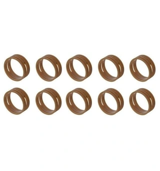 Neutrik brun ring XX-plugg Pose med 10 stk