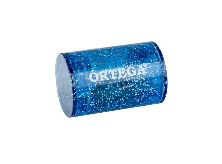 Ortega OFS-BLS Plastic Finger Shaker Blue Sparkle 