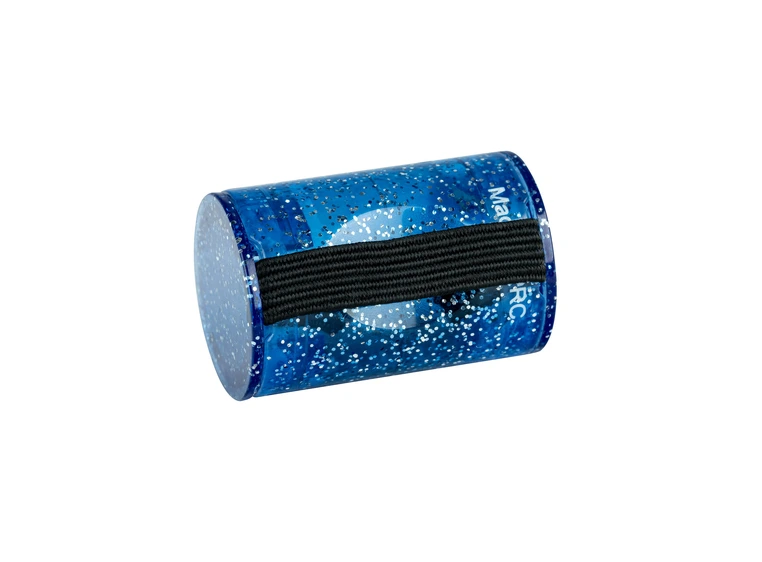 Ortega OFS-BLS Plastic Finger Shaker Blue Sparkle 