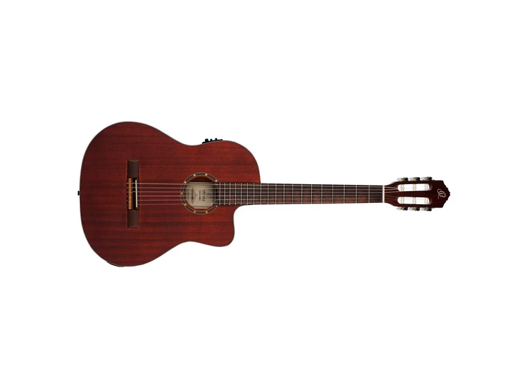 Ortega RCE125MMSN Klassisk gitar 4/4 Size, med mik, Thin, Slim Neck 