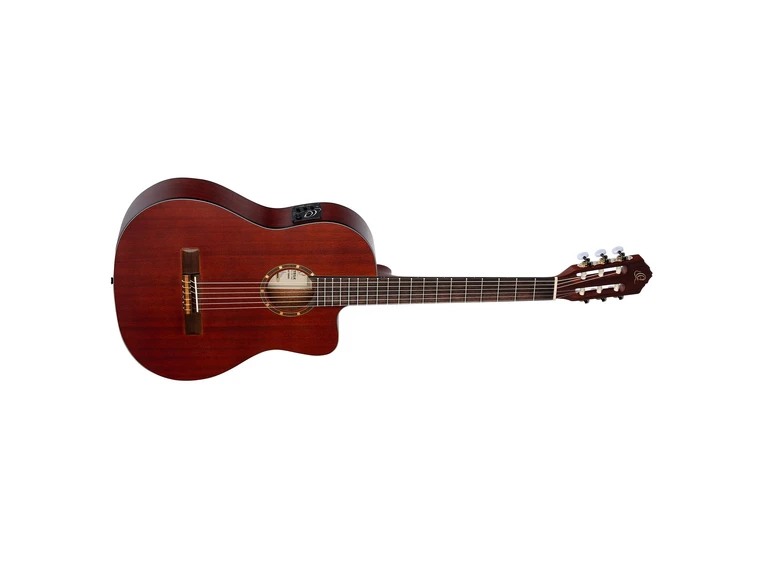 Ortega RCE125MMSN Klassisk gitar 4/4 Size, med mik, Thin, Slim Neck 
