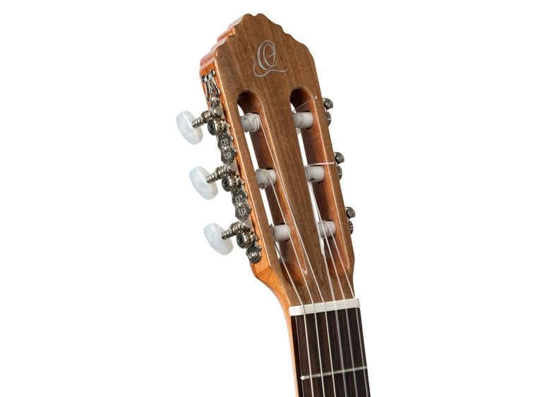 Ortega RCE180GT Klassisk gitar 4/4 Størrelse m.pickup, Thin body, bag 