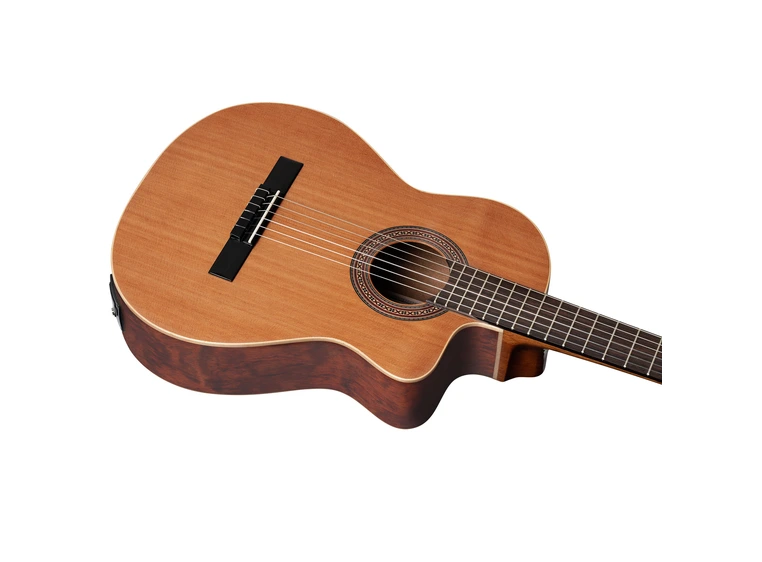 Ortega RCE180G Klassisk gitar 4/4 Størrelse m.pickup, bag 