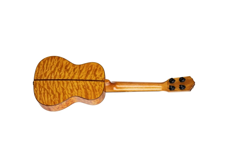 Ortega RUET-QMA Concert ukulele Med mik. og bag, Elite, Quilted Maple 