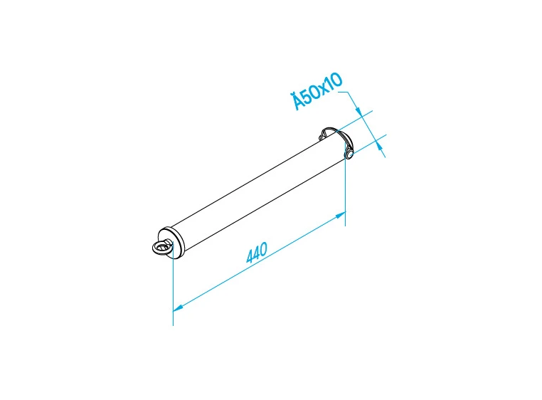 PROLYTE HT-Tårn Sikringsbjelke HT-DH-PIN For Ht Tårn 