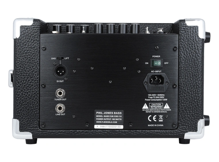 Phil Jones Bass BG-110 Bass Cub II Bass Combo, 110 Watt - sort 