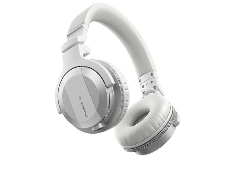 Pioneer DJ HDJ-CUE1 DJ Headphones with Bluetooth, White