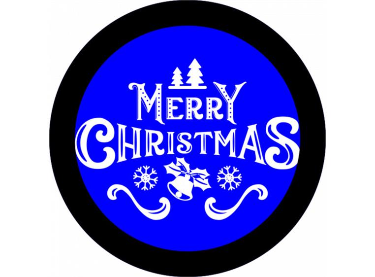 Prolights Gobo xmas Bell Greetings 2 F size, 1 Color