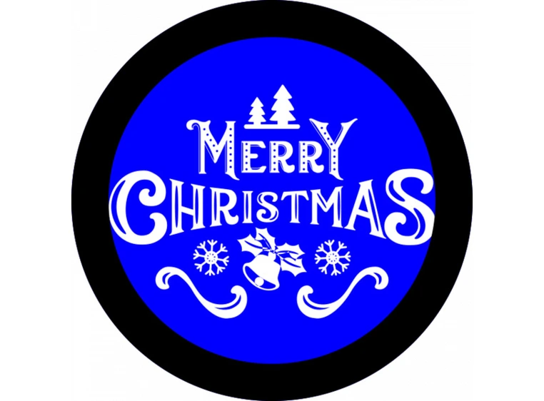 Prolights Gobo xmas Bell Greetings 2 F size, 1 Color 