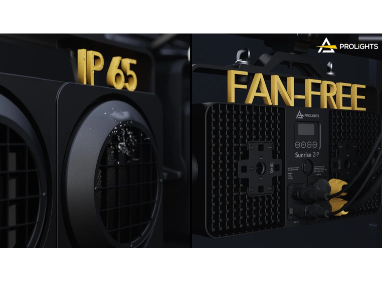 Prolights SUNRISE2IP LED Blender 2 x 75W varmhvit LED + 2 x 8W amber LED 